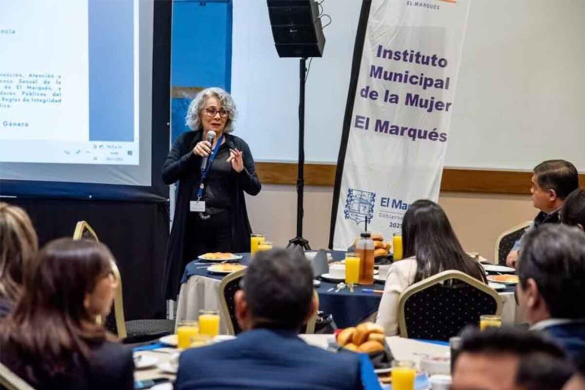 En El Marqués profesionalizan sobre erradicación de la violencia