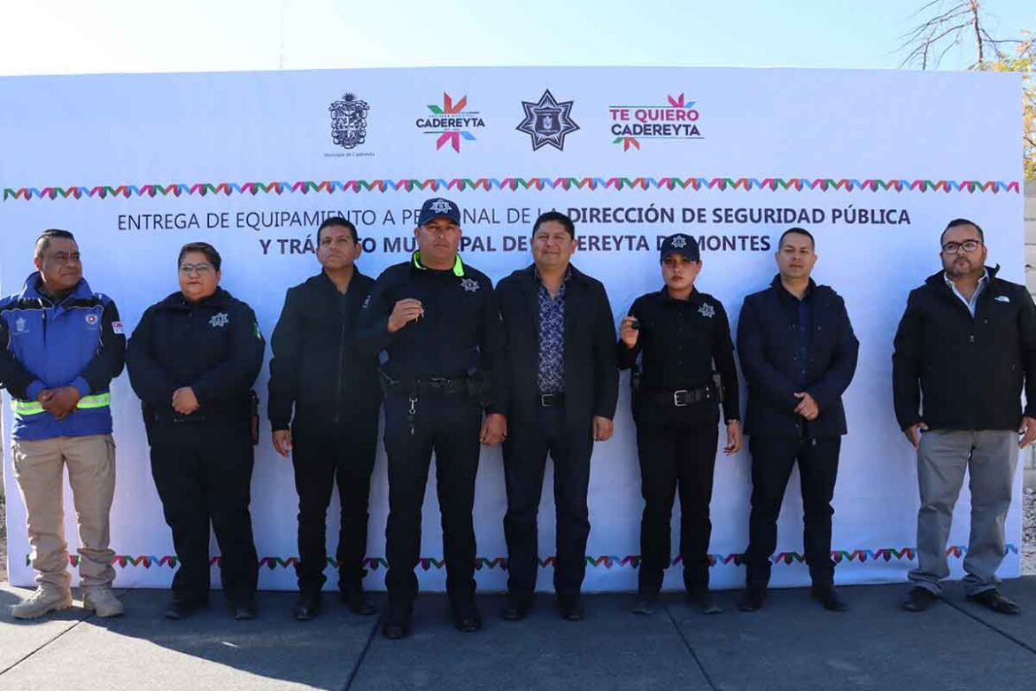 Entregan cuatrimotos a Seguridad Pública y Tránsito de Cadereyta