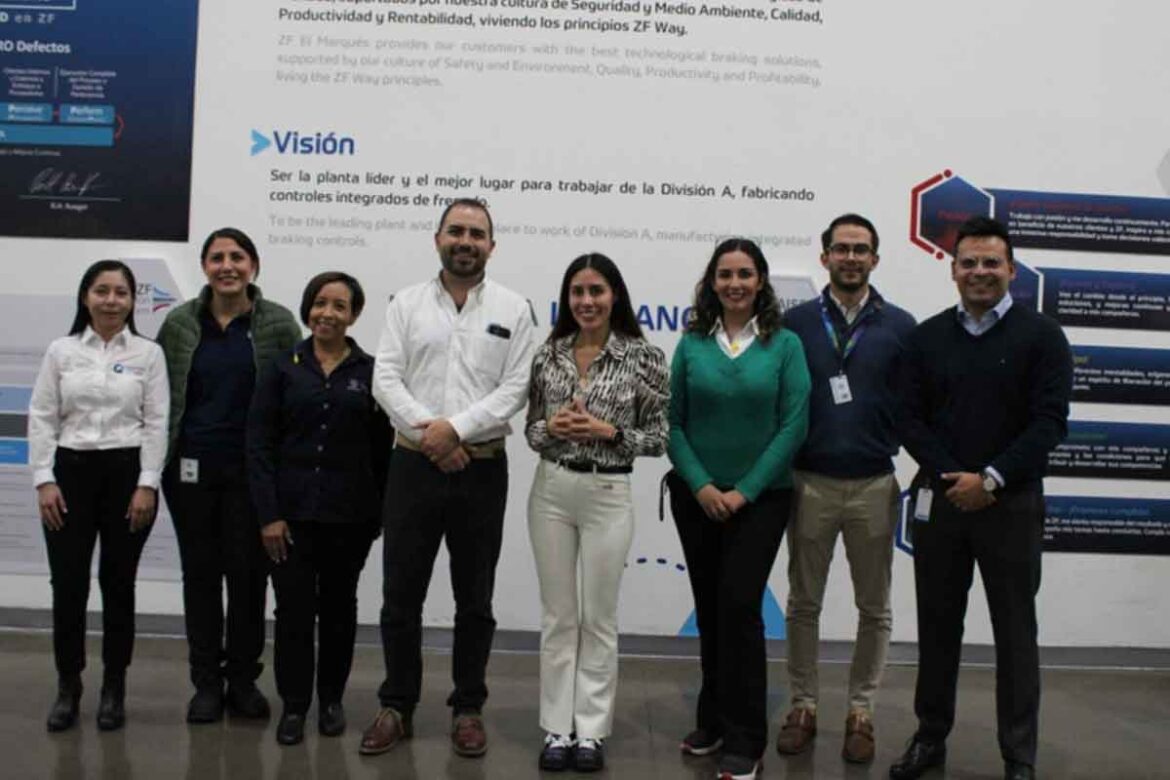 Visitan-planta-de-empresa-alemana-en-El-Marqués Visitan planta de empresa alemana en El Marqués