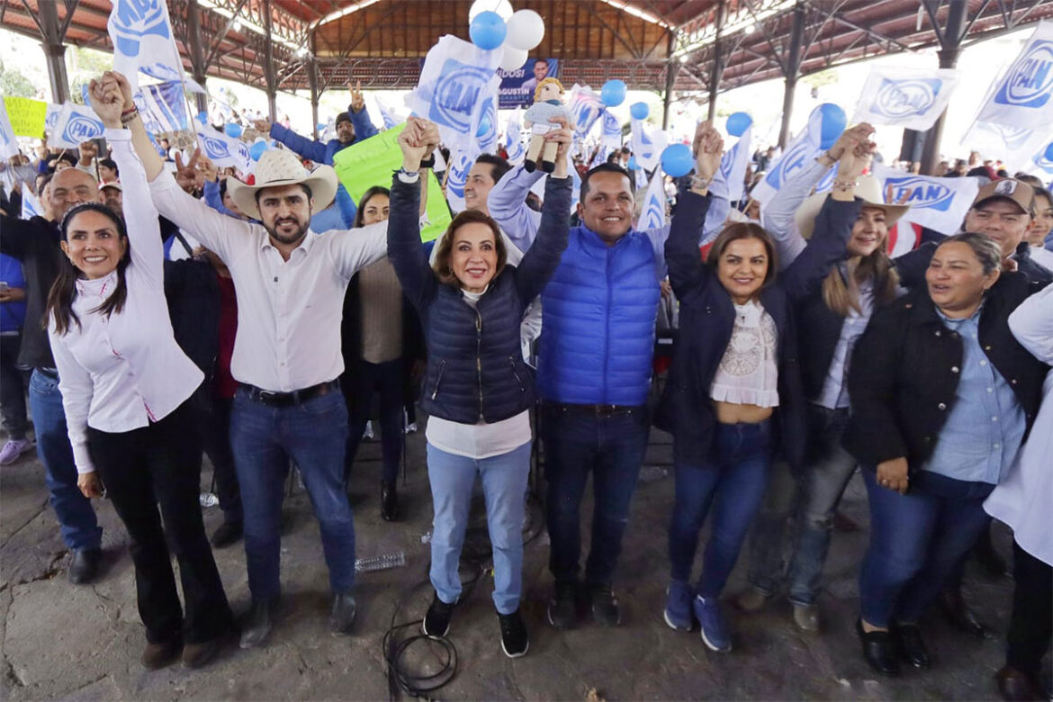 Cierran-precampaña-Lupita-Murguía-y-Agustín-Dorantes Cierran precampaña Lupita Murguía y Agustín Dorantes