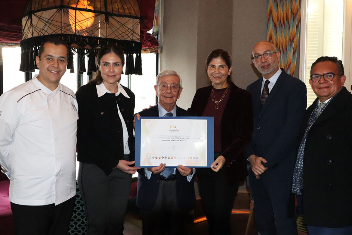 Reconocen a la gastronomía queretana