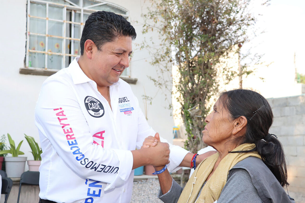 Cadereyta avanza en unidad con todos los sectores: Miguel Martínez