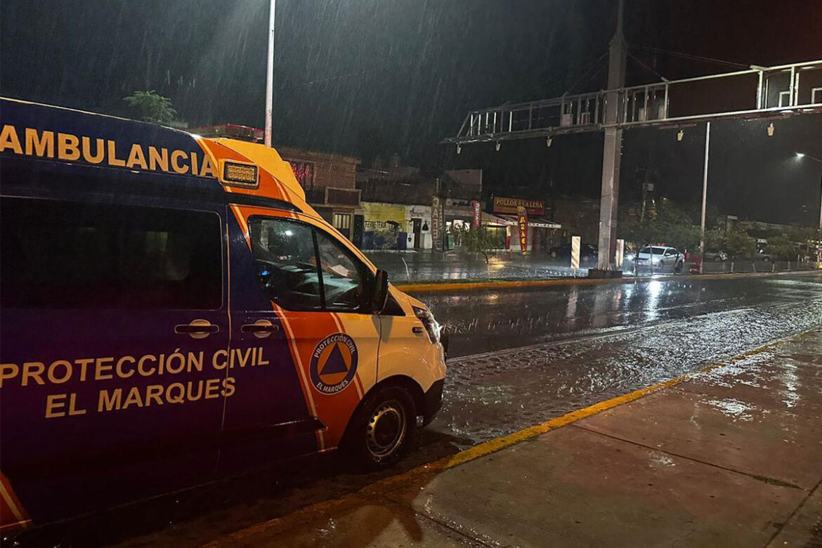 PC El Marqués atiende daños y afectaciones por lluvias