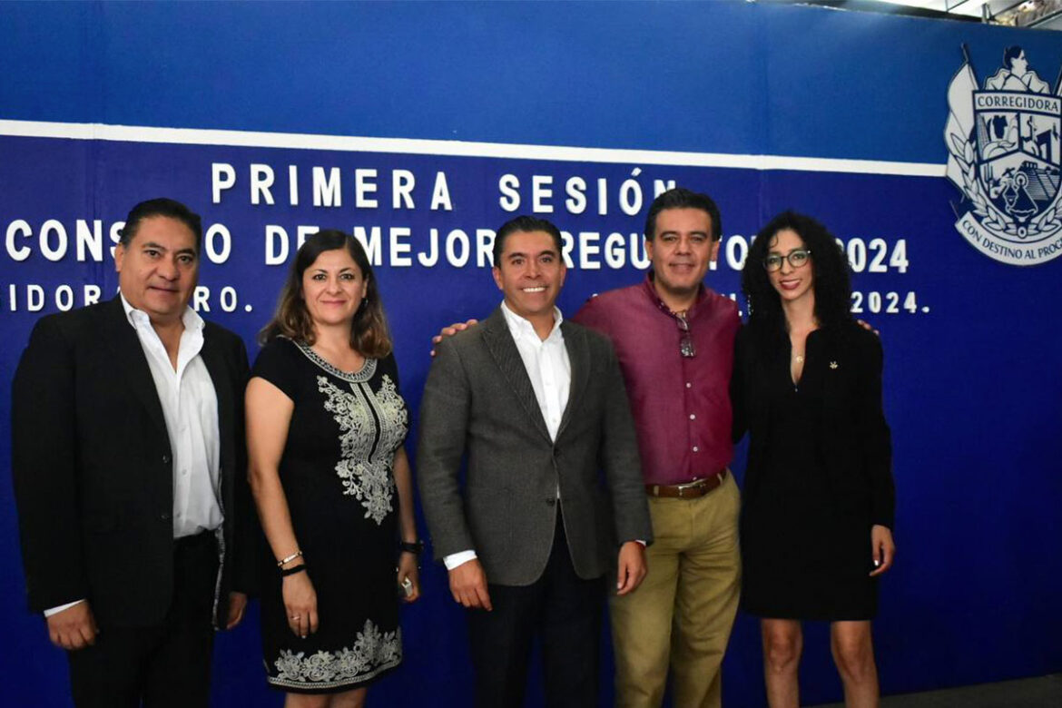 Sesiona Consejo de Mejora Regulatoria 2024 de Corregidora