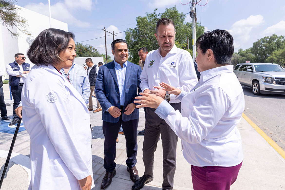 Fortalece Kuri infraestructura de los Centros de Salud en Querétaro