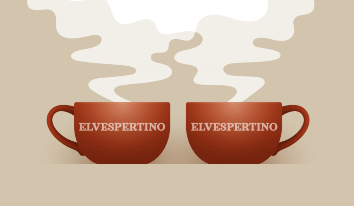 El Vespertino sobre mesa