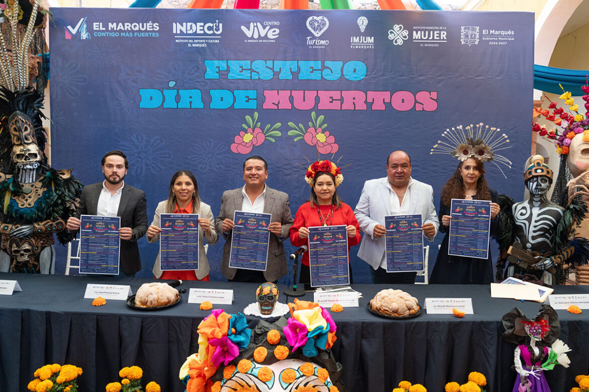 Presentan-‘Festejo-Día-de-Muertos’-en-El-Marqués Presentan 'Festejo Día de Muertos' en El Marqués