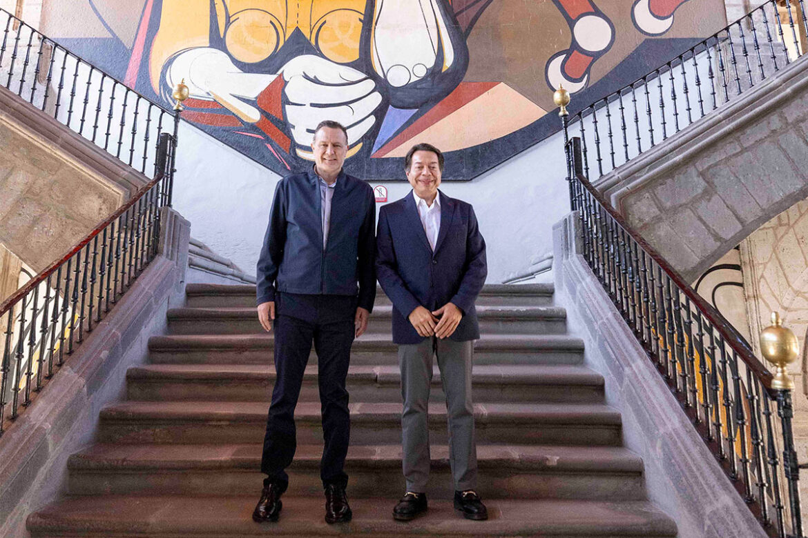 Mauricio Kuri gestiona proyectos de educación