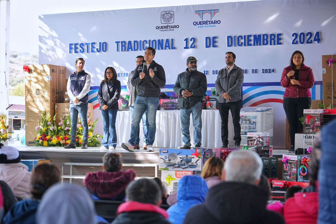 'Felifer' asiste a tradicional fiesta del 12 de diciembre