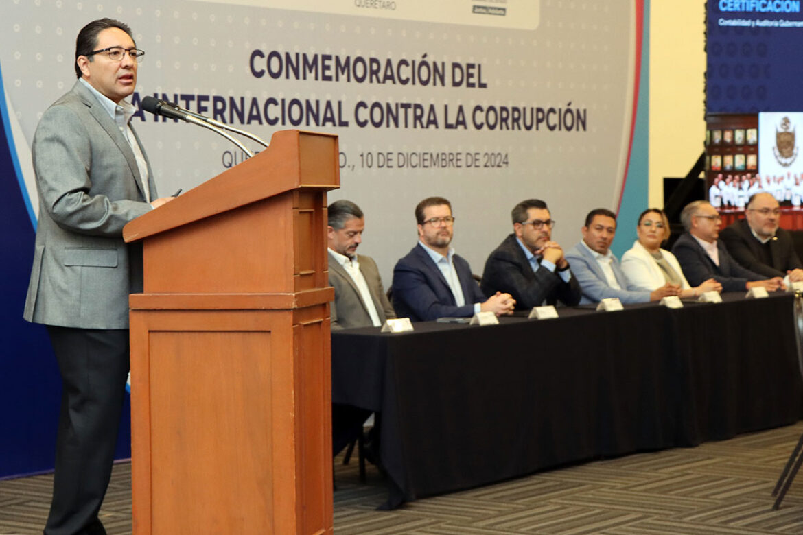 Querétaro, en los primeros lugares de combate a la corrupción