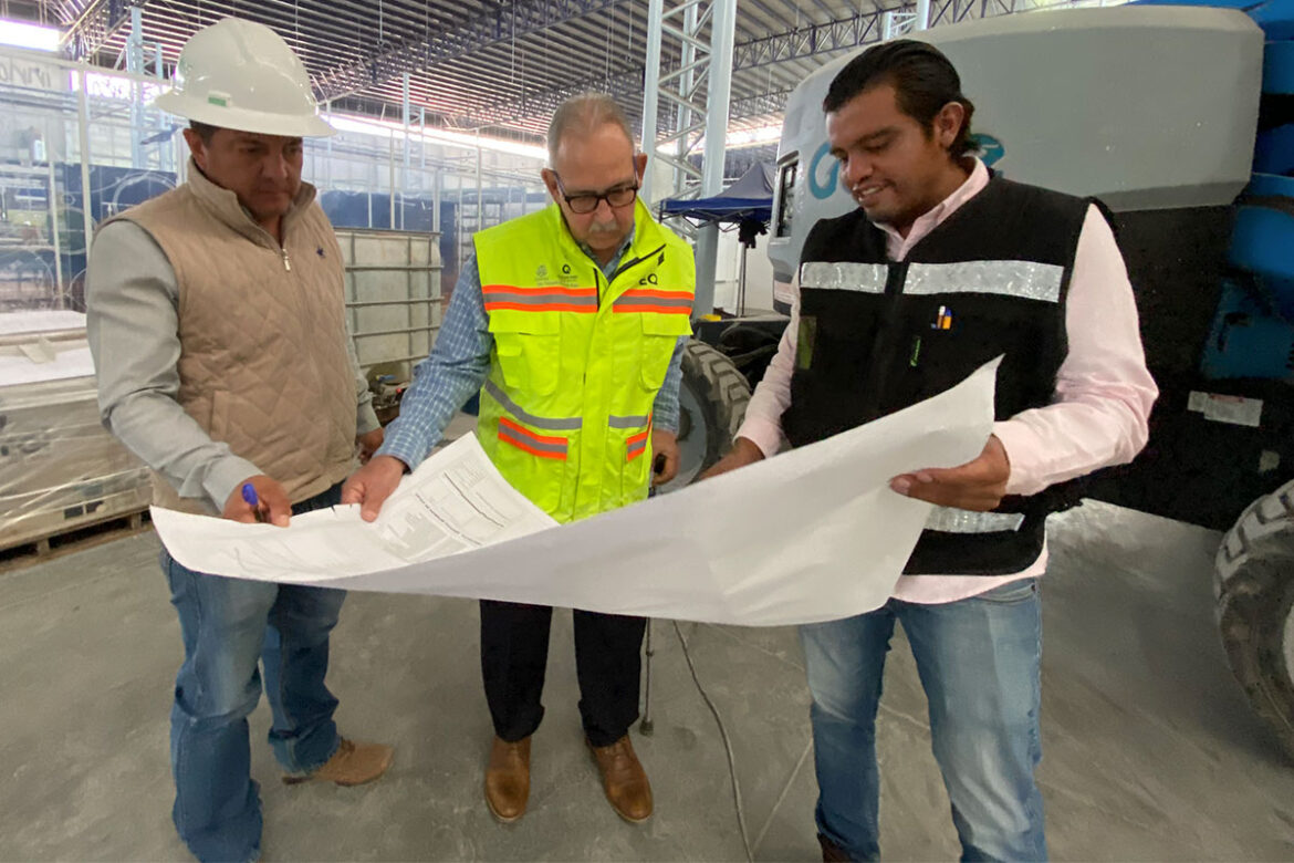 Supervisa-titular-del-IFEQ-obra-en-la-UNAQ Supervisa titular del IFEQ obra en la UNAQ