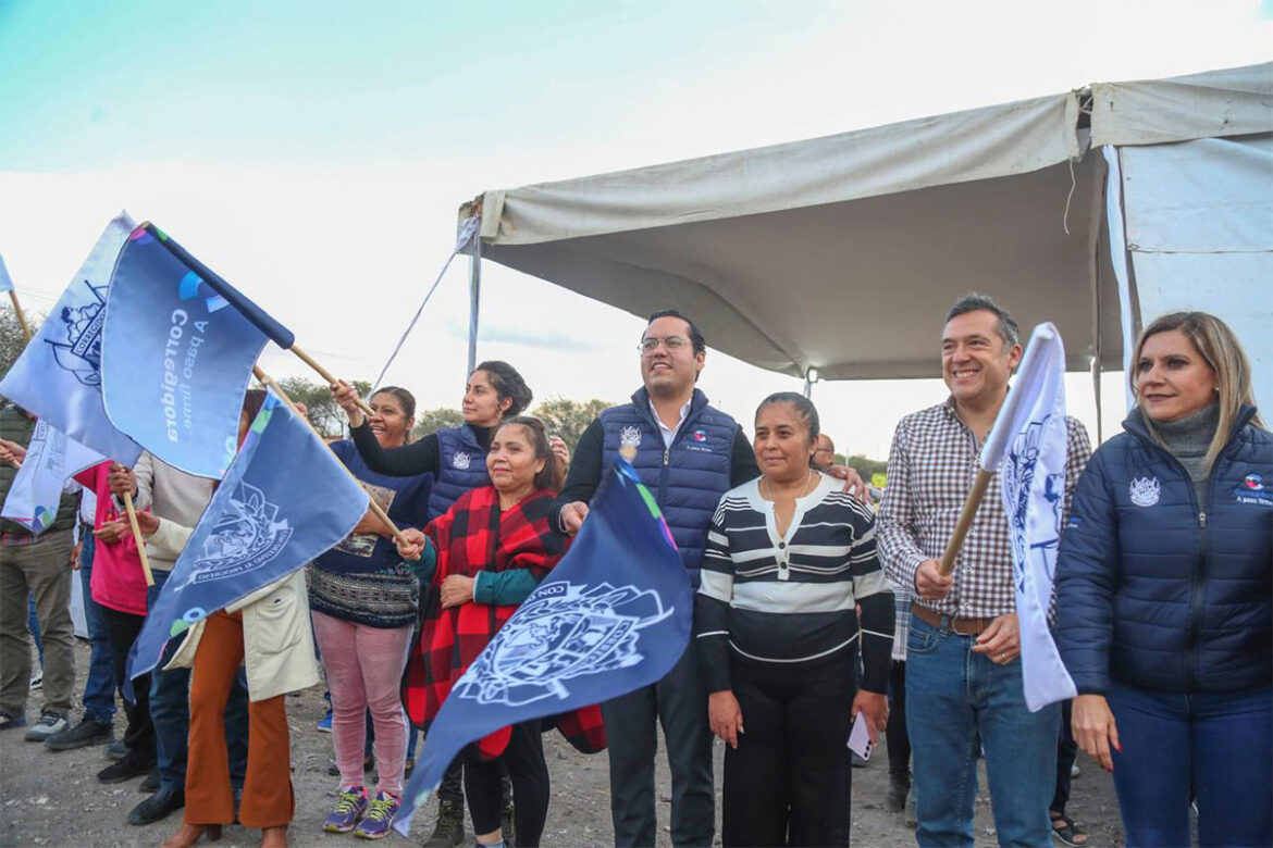 'Chepe' Guerrero arranca obra de rehabilitación de calles