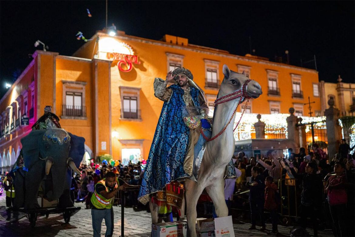 Por primera vez, la tradicional Cabalgata de los Reyes Magos llegará al municipio de Corregidora, llevando a niños un desfile lleno de magia