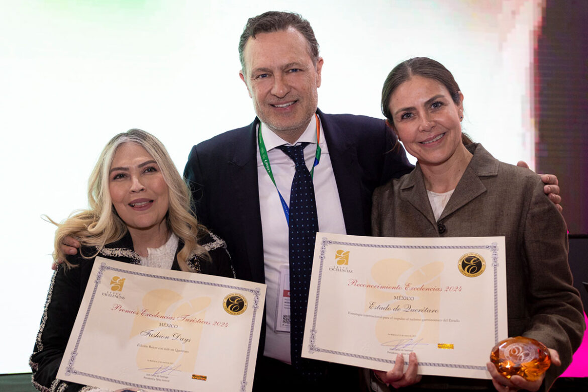 Recibe-Querétaro-premios-Excelencias-en-FITUR Recibe Querétaro premios Excelencias en FITUR