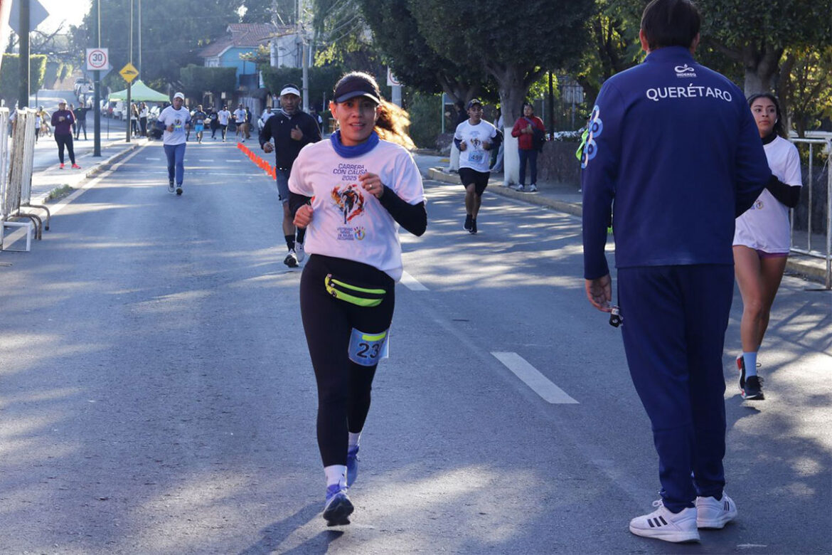 San-Juan-del-Río Realizan en SJR 'Carrera con Causa 2025'