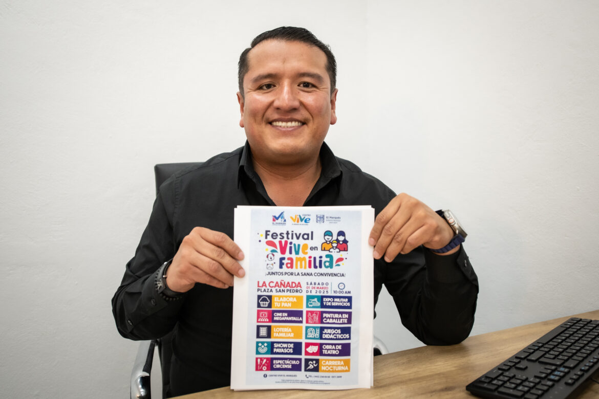 El Marqués presenta el Festival Vive en Familia