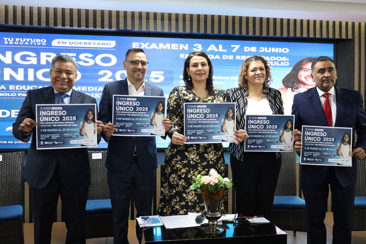 Inicia proceso de Ingreso Único a Educación Media Superior