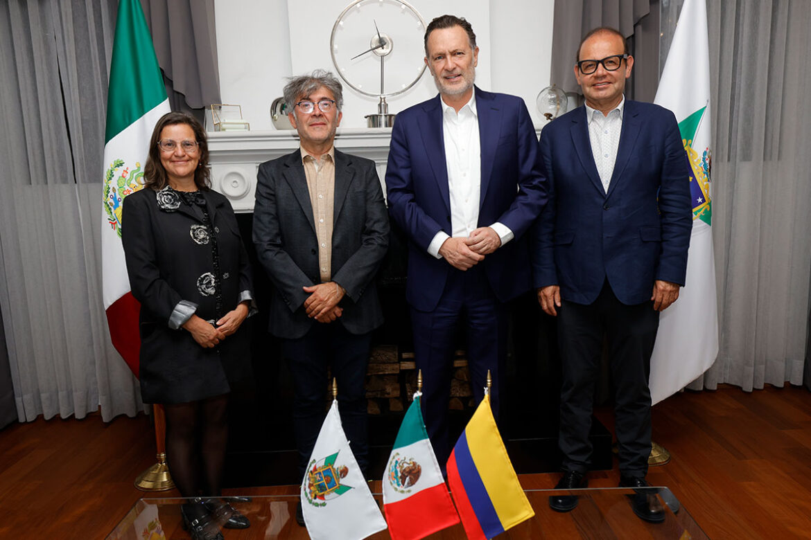 Mauricio Kuri fortalece lazos con Colombia