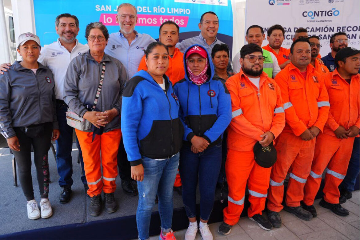 Trabajan-por-un-San-Juan-del-Río-más-limpio Trabajan por un San Juan del Río más limpio