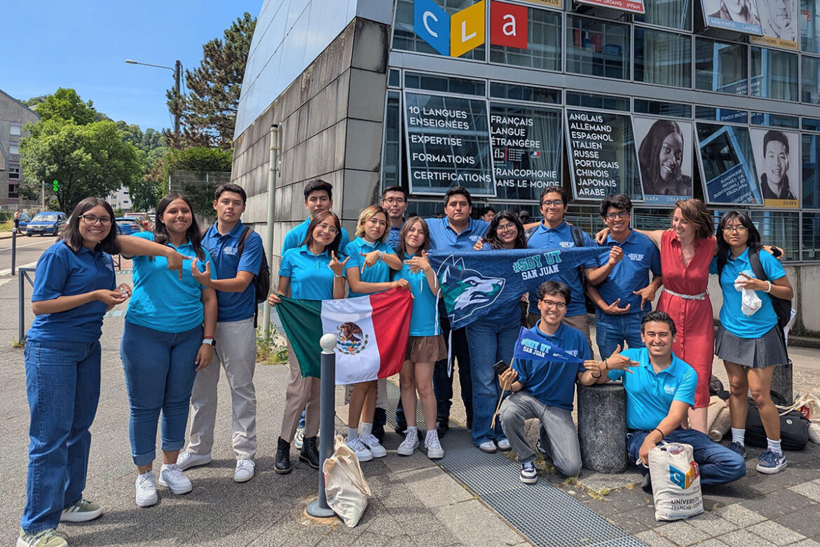 Estudiantes de San Juan del Río viven experiencia académica en Francia