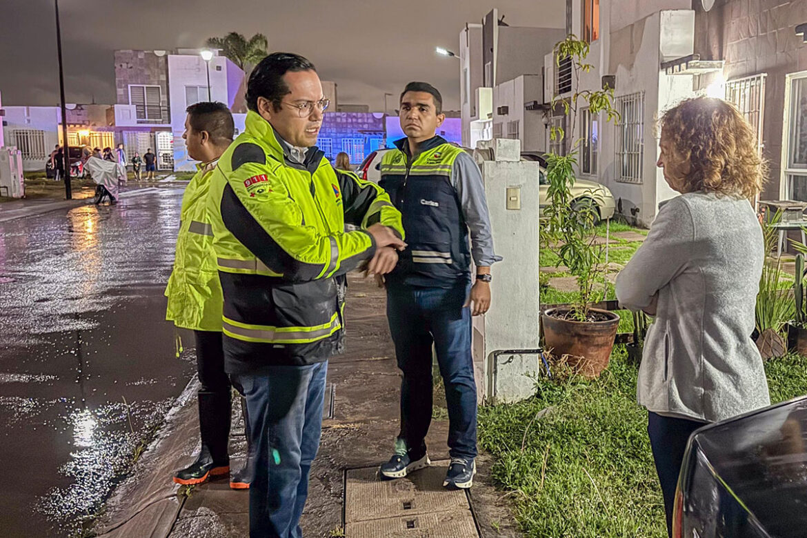 En Corregidora, atienden afectaciones por lluvias