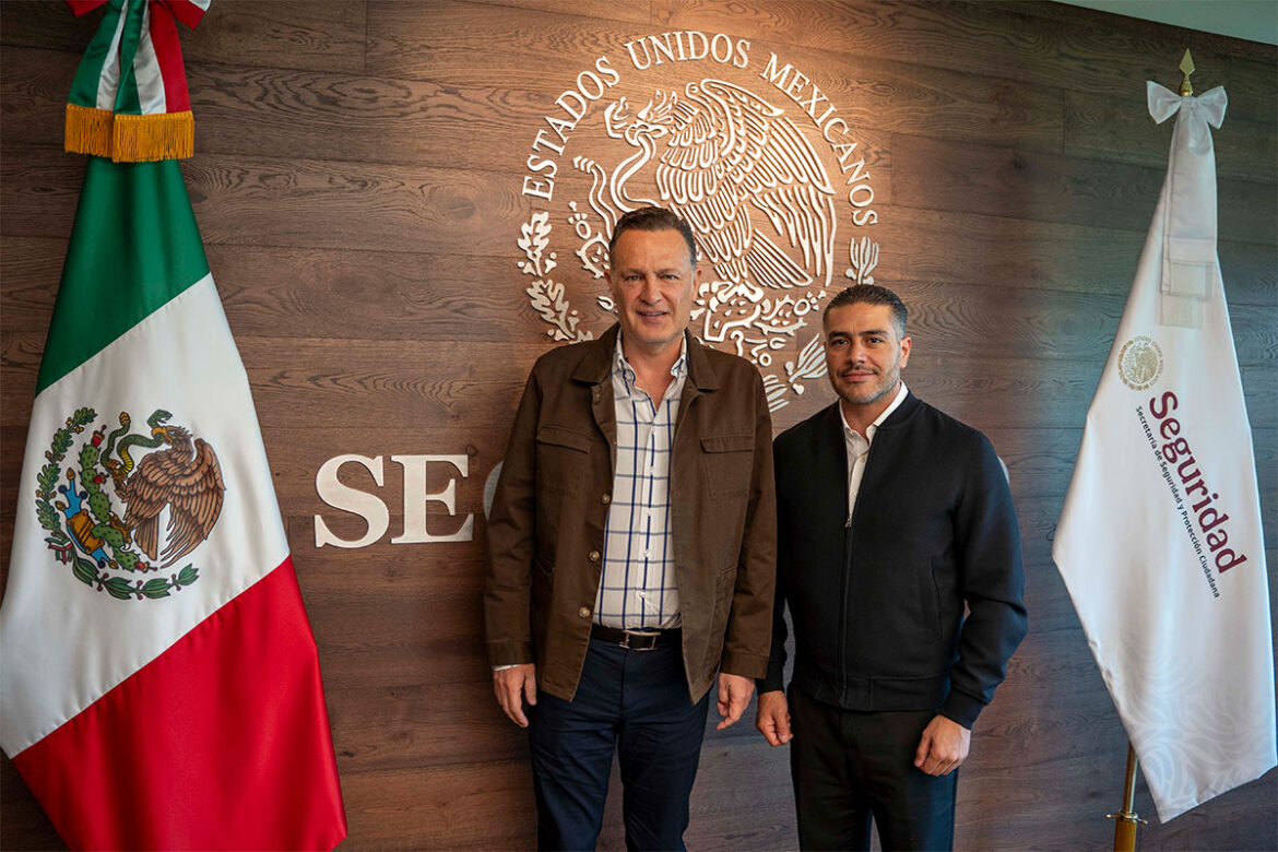 Mauricio Kuri da seguimiento a estrategias de seguridad con la Federación