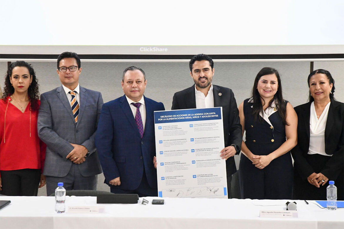 Firman-Agenda-Conjunta-por-la-Alimentación-de-Niñas,-Niños-y-Adolescentes Firman Agenda Conjunta por la Alimentación de Niñas, Niños y Adolescentes