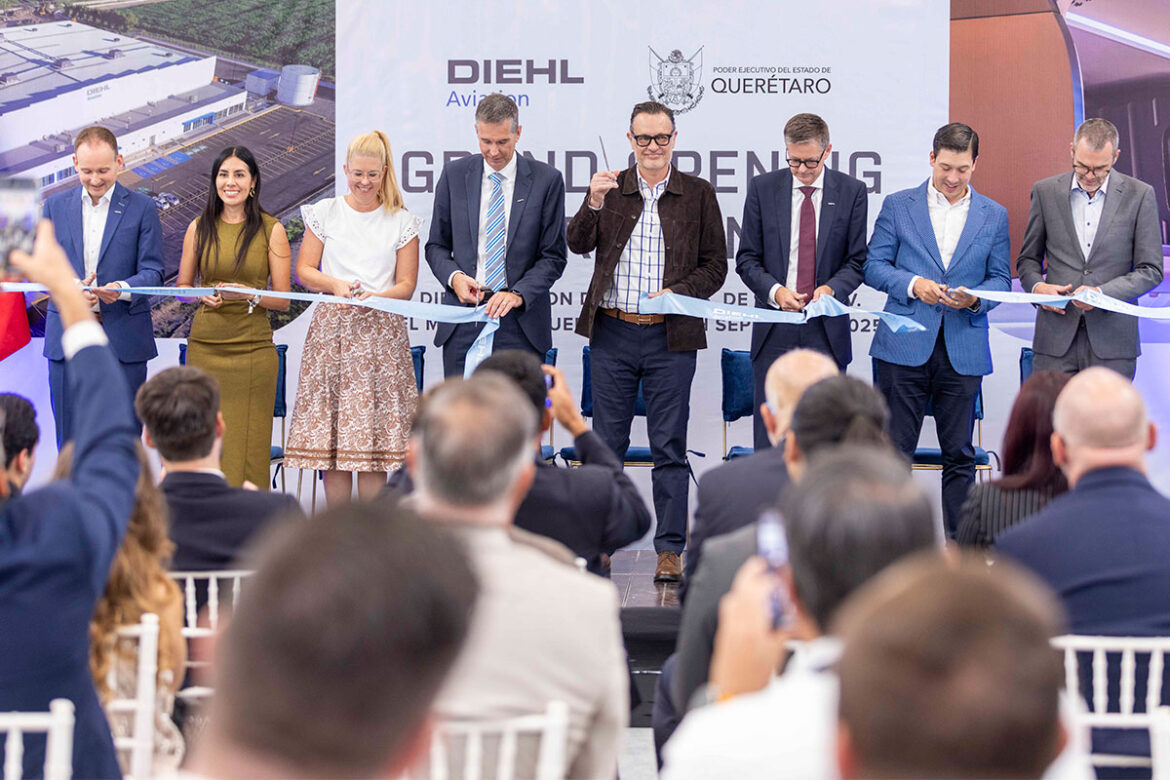 Mauricio-Kuri-inaugura-planta-Diehl-Aviation-en-Querétaro-1 Mauricio Kuri inaugura planta Diehl Aviation en Querétaro