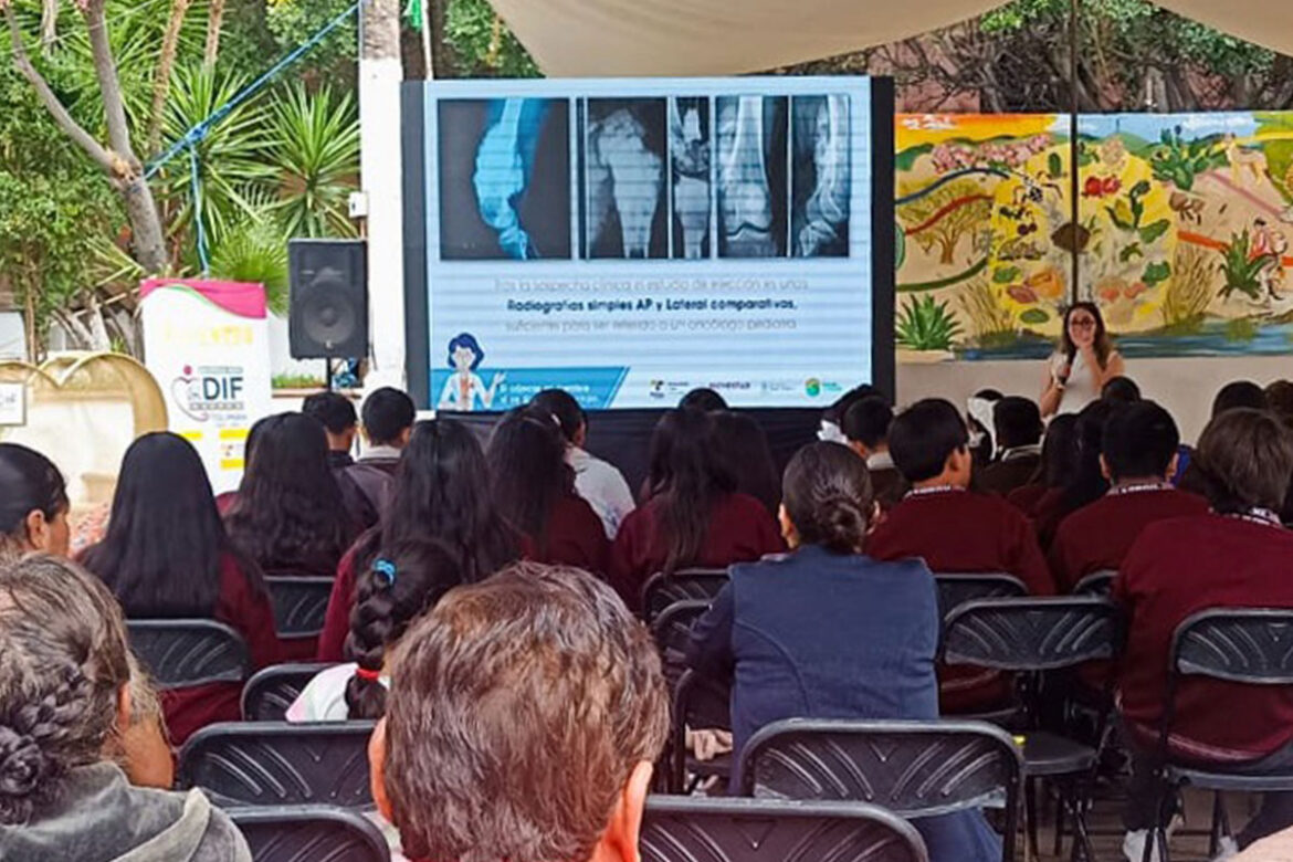 Realizan Concientización del Cáncer Infantil