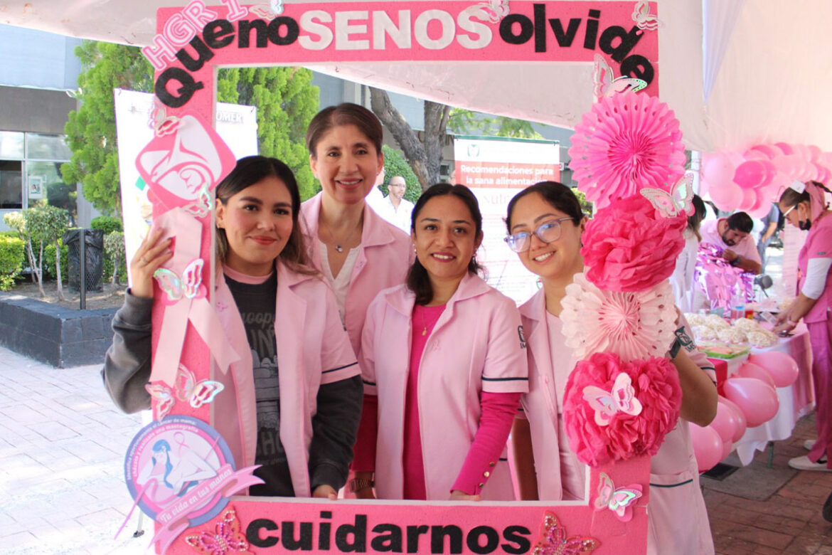 Fomenta IMSS Querétaro detección temprana del cáncer de mama