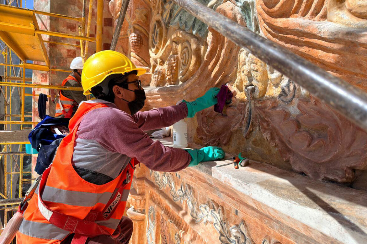 Avanzan labores de restauración en la Misión de San Miguel Concá