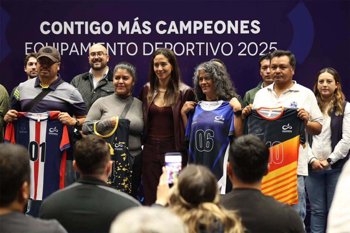 Equipan a más de 12 mil integrantes de ligas deportivas