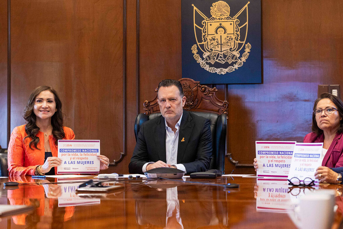 Kuri firma compromiso nacional por el respeto a las mujeres