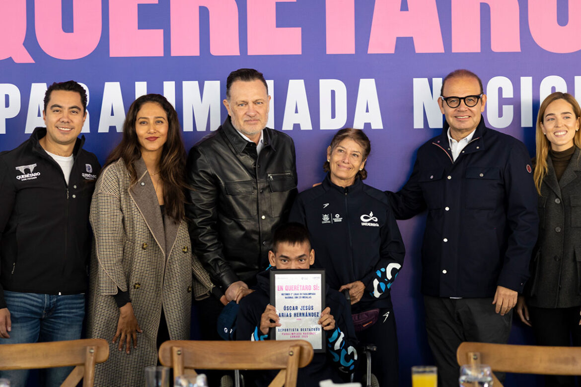 Mauricio Kuri reconoce a deportistas queretanos