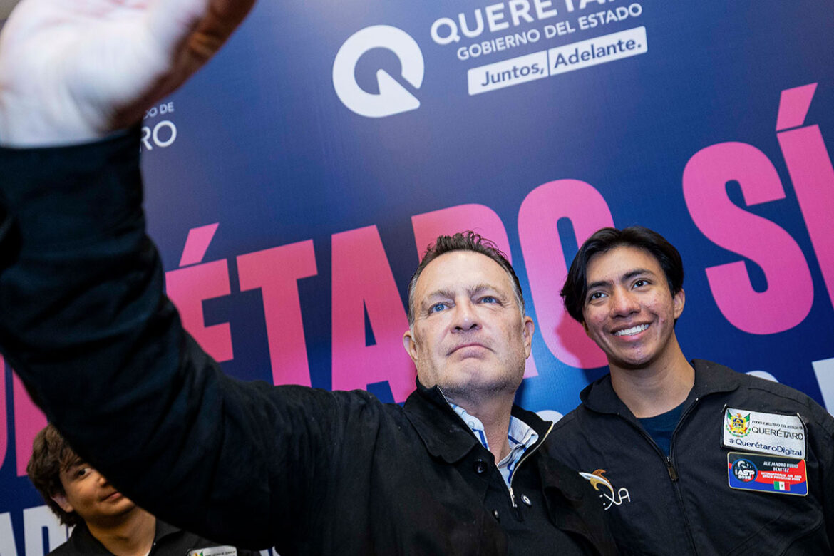 Talento queretano destaca en el International Air & Space Program