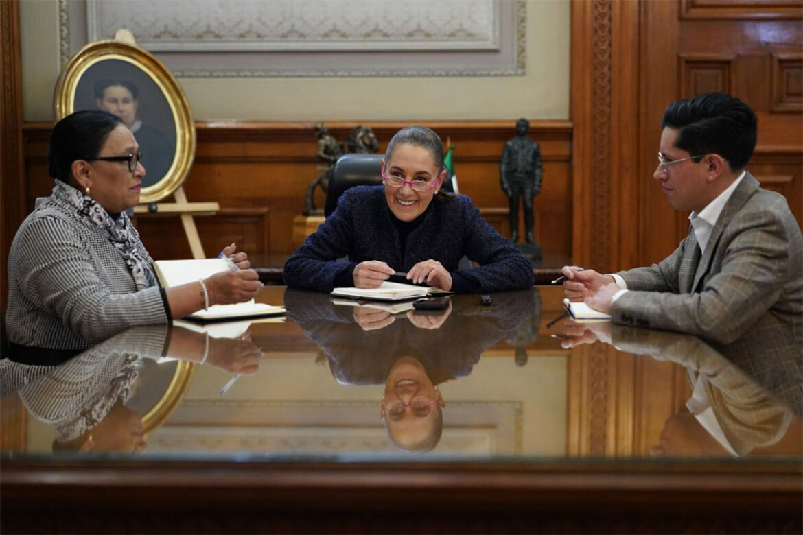 Claudia Sheinbaum invita al papa León XIV