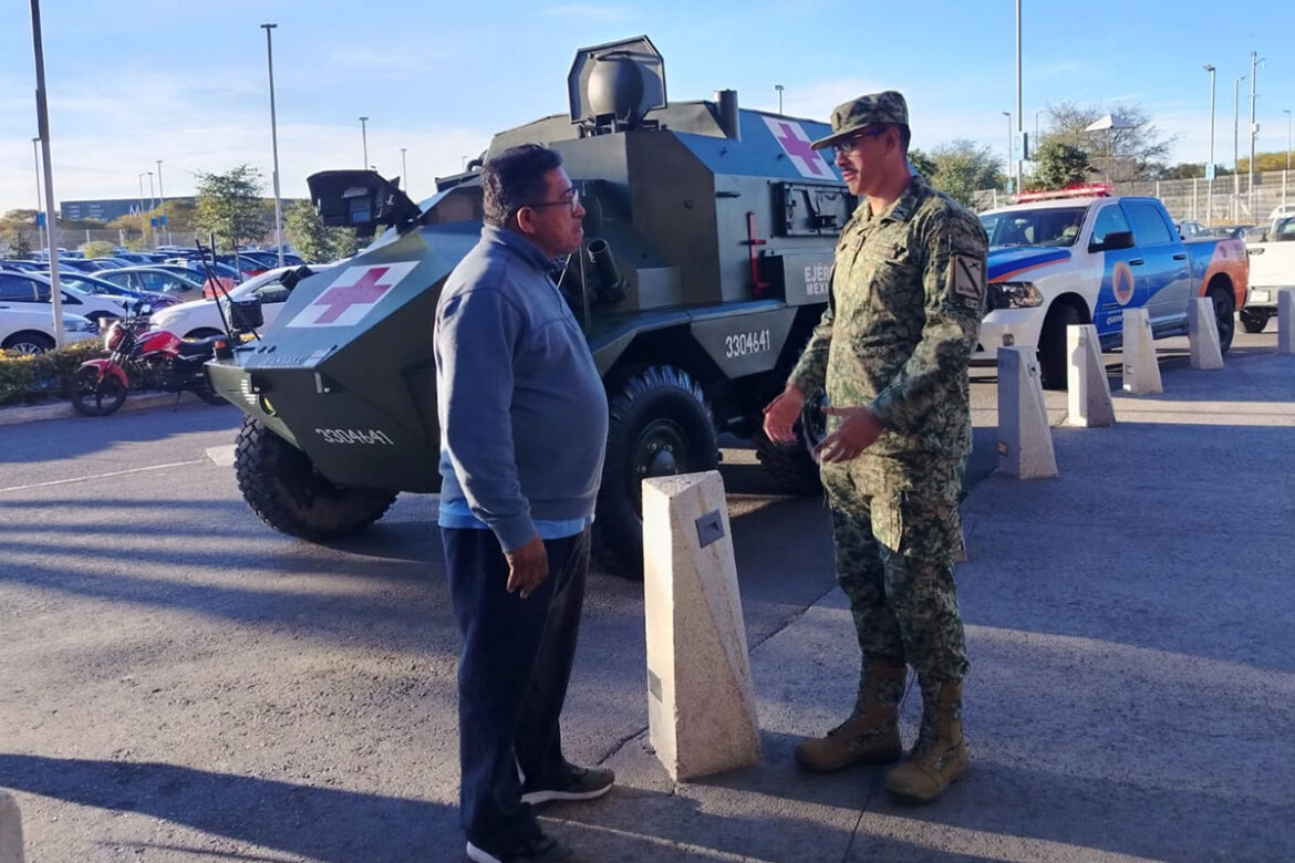 Militares se suman en beneficio de la niñez queretana