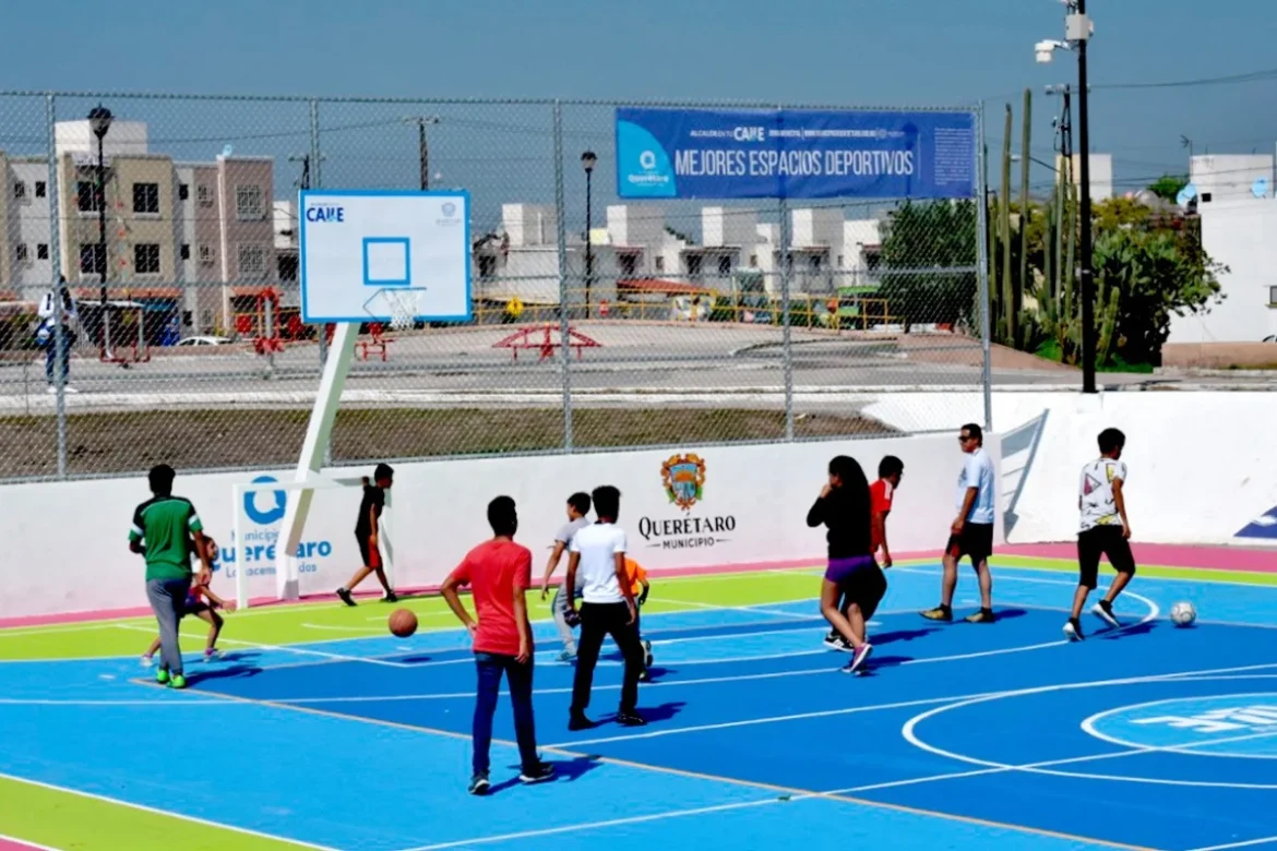 rehabilitación de espacios deportivos en Querétaro (1)