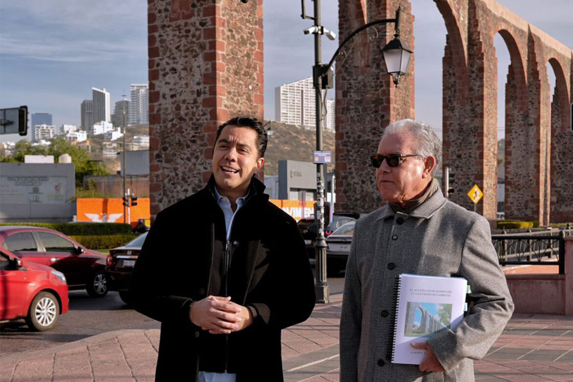 Anuncian conmemoración por los 300 años del Acueducto de Querétaro