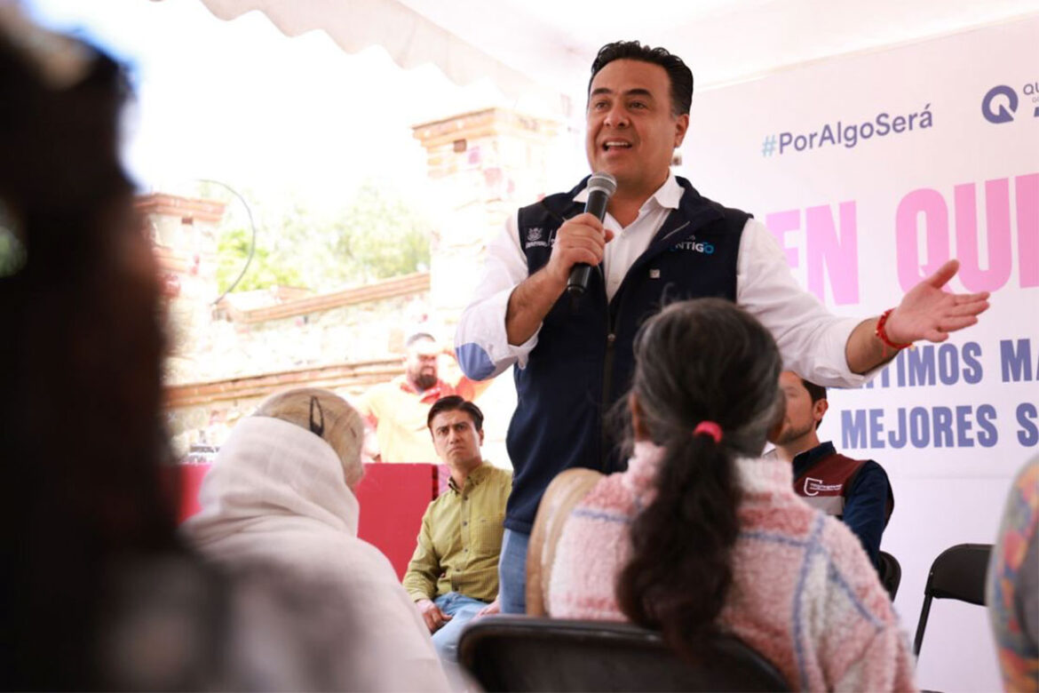 Benefician obras sociales a más de 54 mil personas en Querétaro