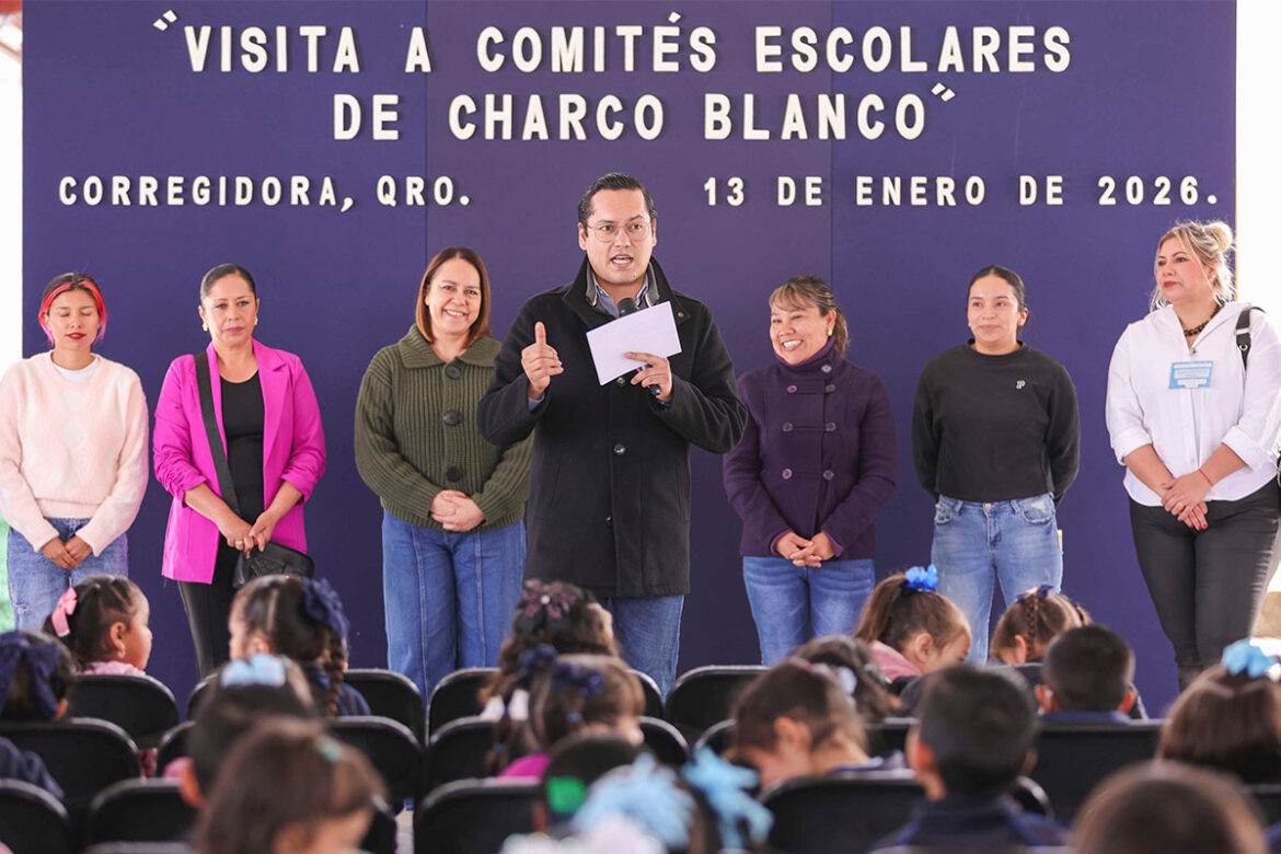 Chepe Guerrero fortalece el trabajo conjunto con Comités Escolares