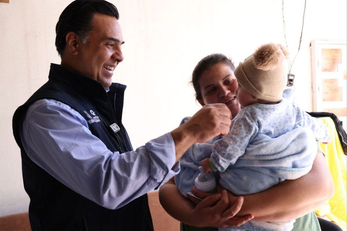 Luis Nava supervisa atención a la primera infancia