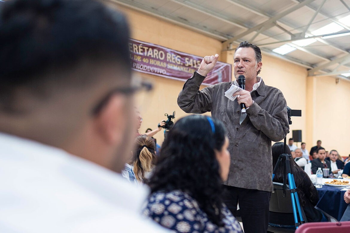 Diálogo entre gobierno y Federación marca el rumbo laboral en Querétaro: MKG